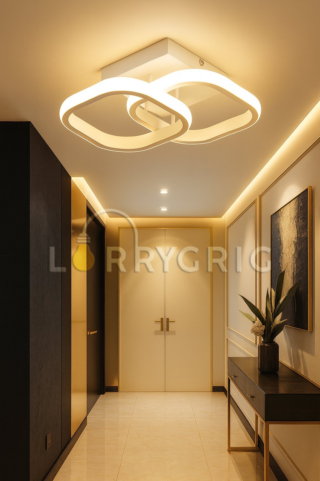 Aplica LED, 36W, 3 tipuri de lumina, Alb