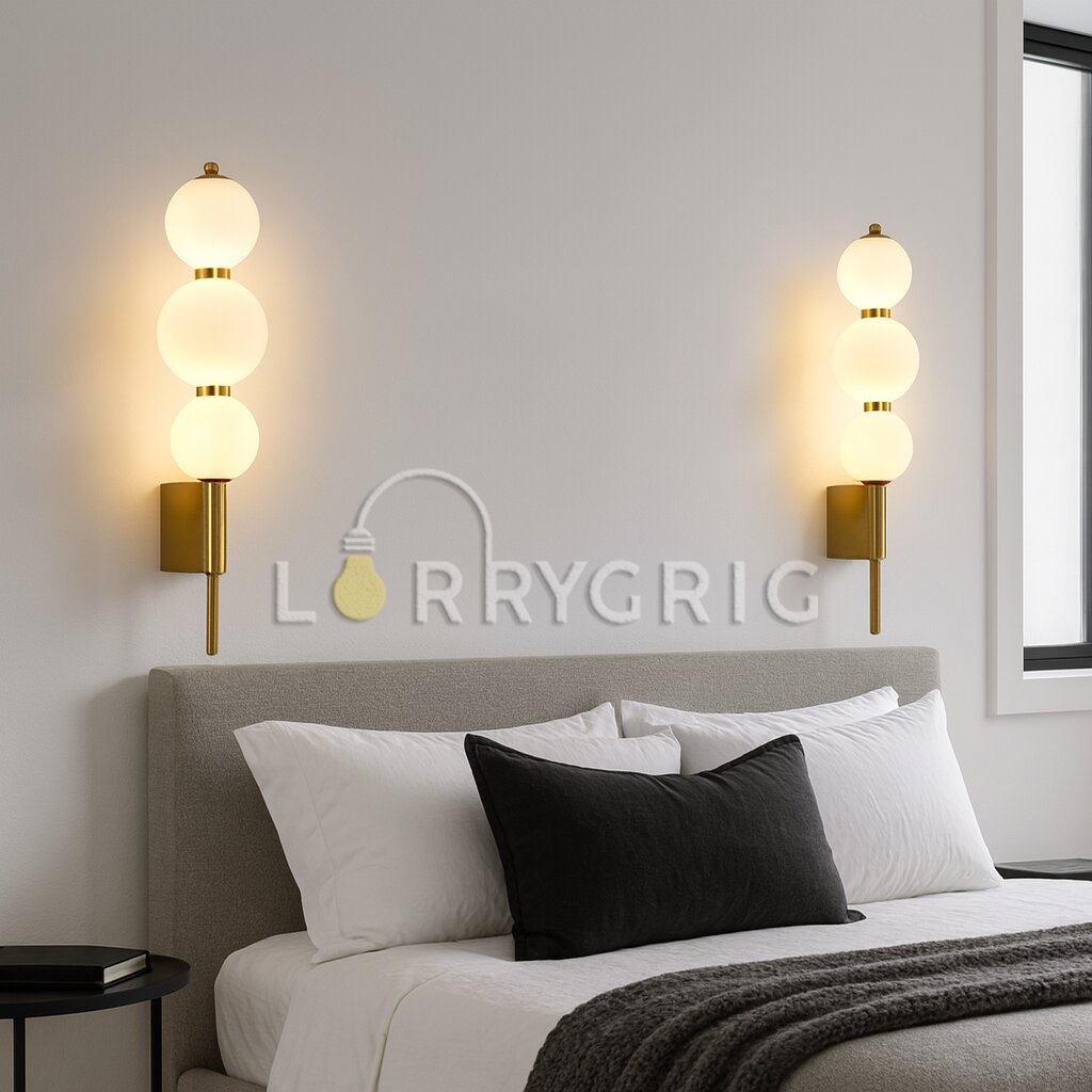 Aplica LED, 24W, 3 tipuri de lumina, Auriu