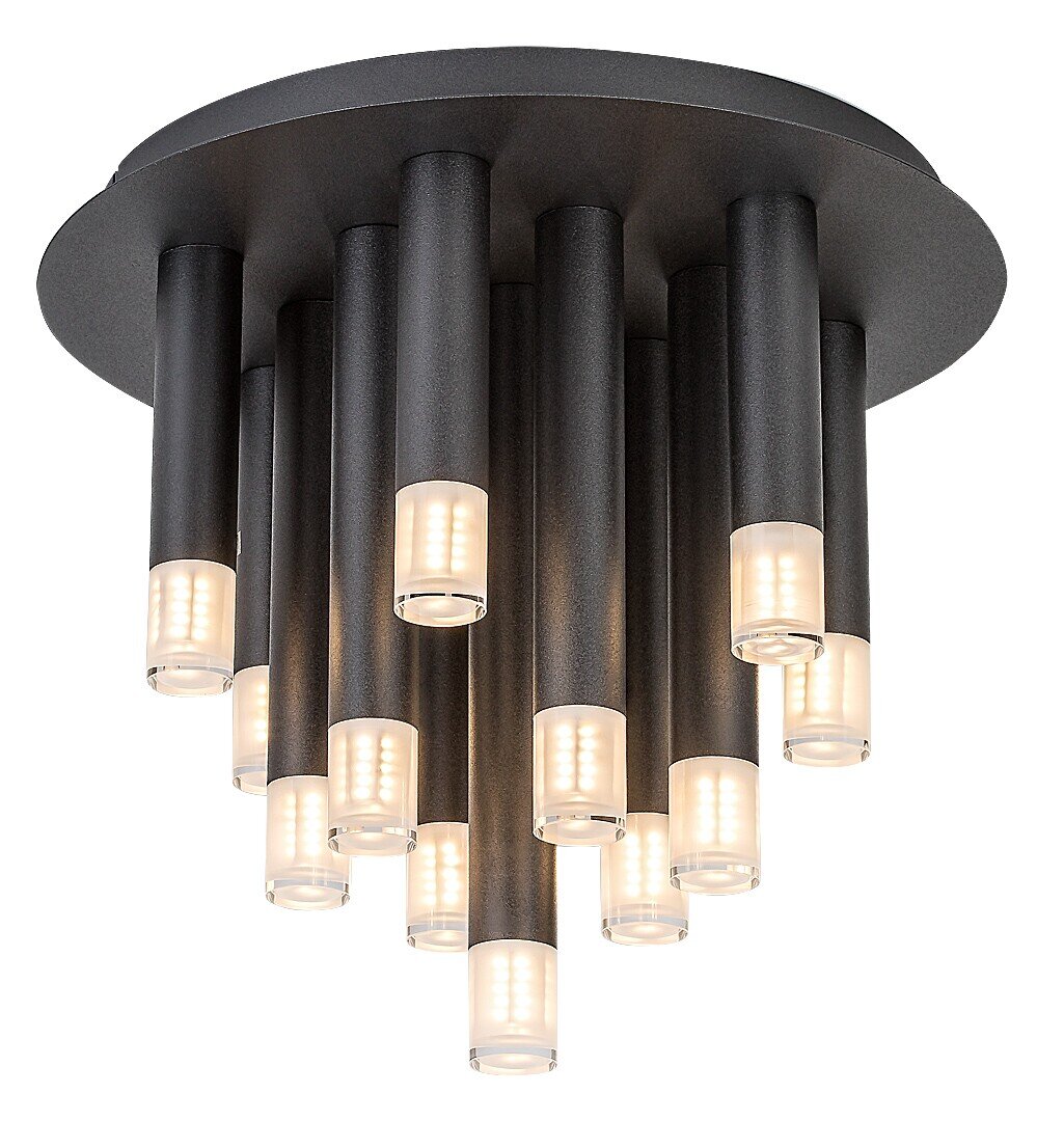 Plafoniera Ramira, 13 x G9, Negru