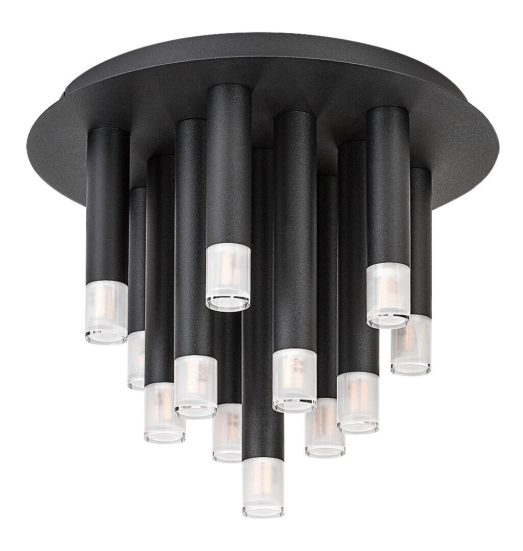 Plafoniera Ramira, 13 x G9, Negru