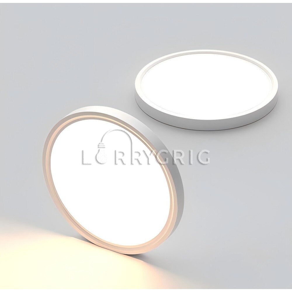 Plafoniera LED Baie 40CM, 32W, 3 tipuri de lumina, IP40, Alb