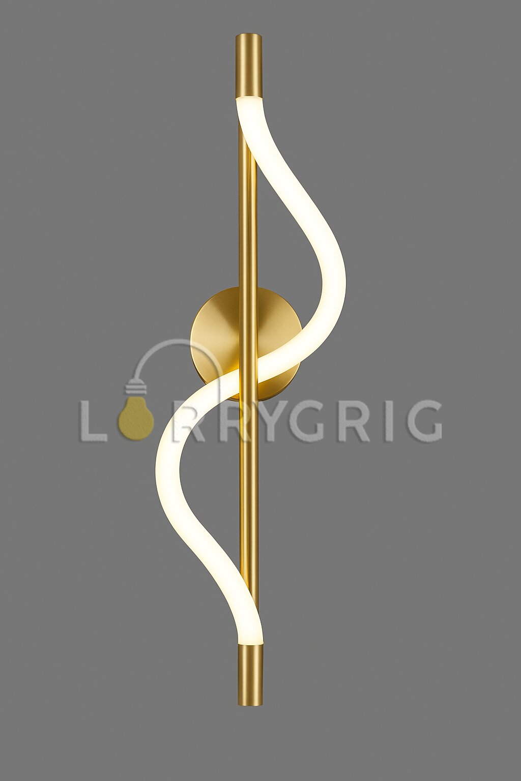 Aplica LED, 16W, 3 tipuri de lumina, Auriu