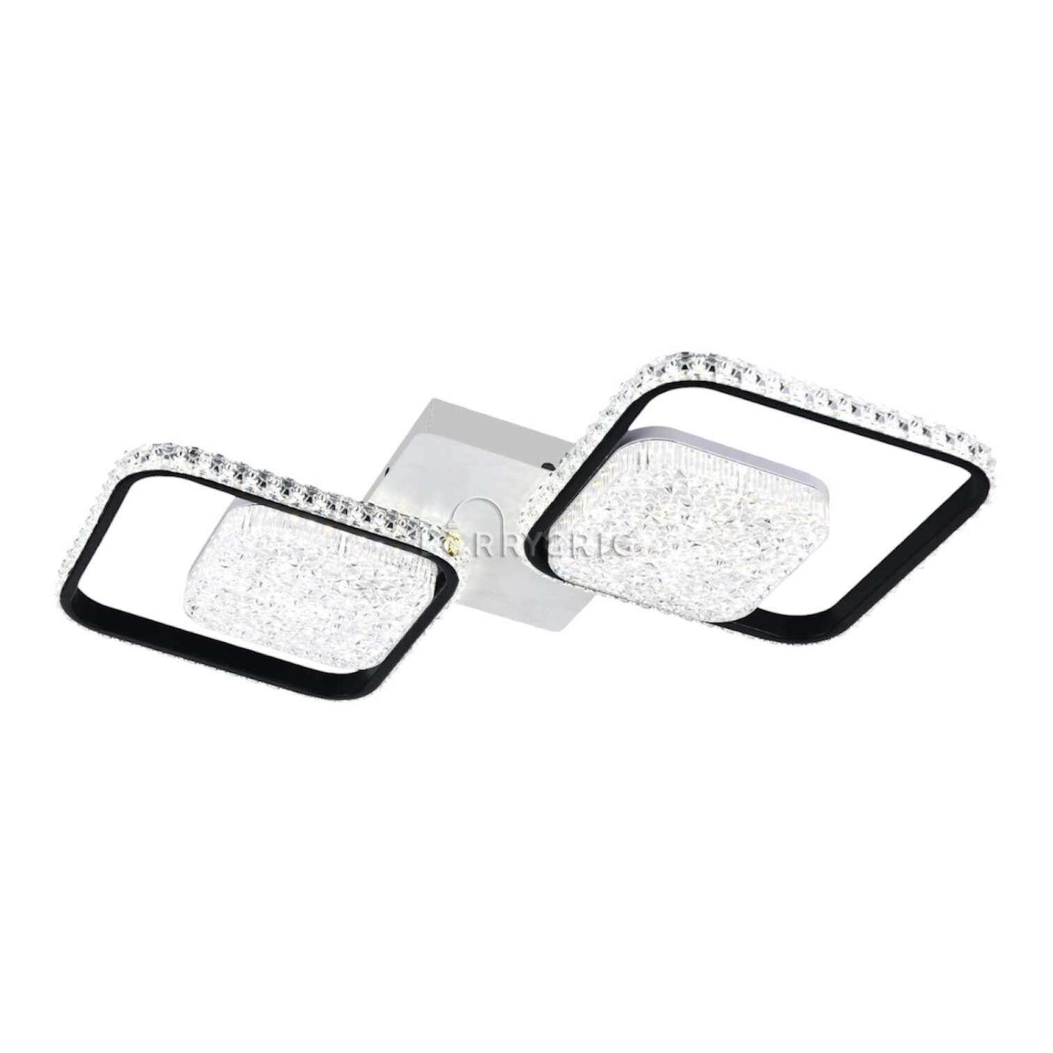 Lustra LED cu Telecomanda, 108W, 3 tipuri de lumina, Alb