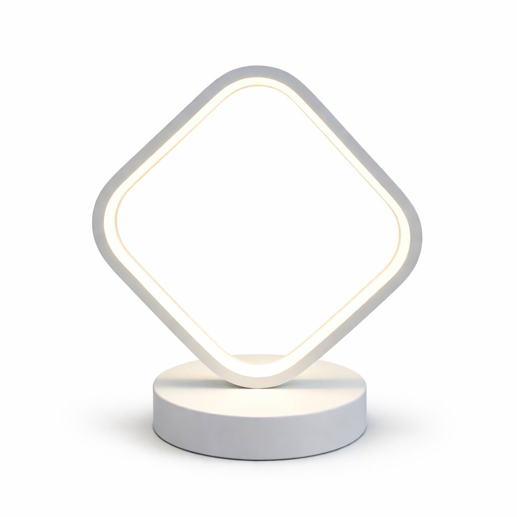 Veioza LED Square, 26W, 3 tipuri de lumina, Alb