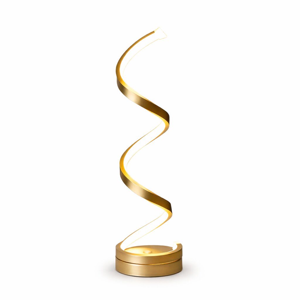 Veioza LED Wave, 40W, 3 tipuri de lumina, Auriu