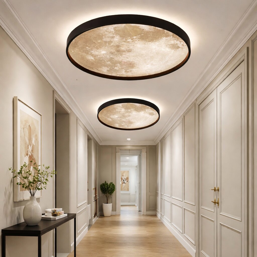 Plafoniera LED Moon, 54W, ⌀39cm, 3 tipuri de lumina