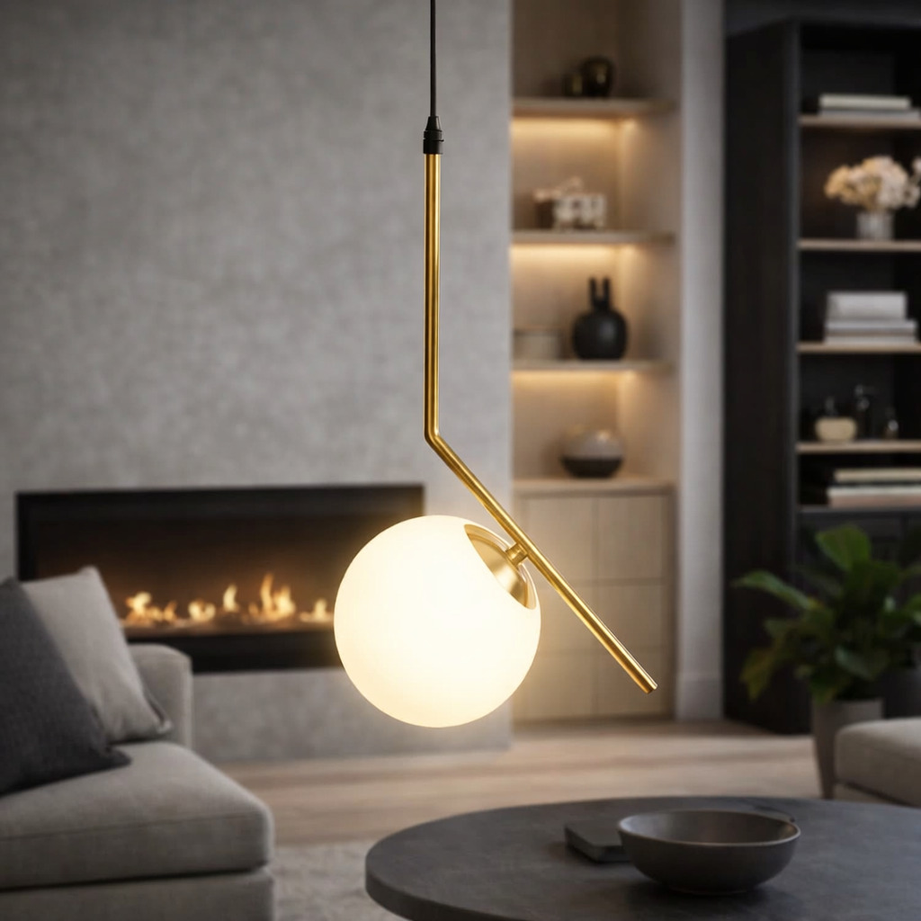 Pendul Nala, 1 x E14, Auriu