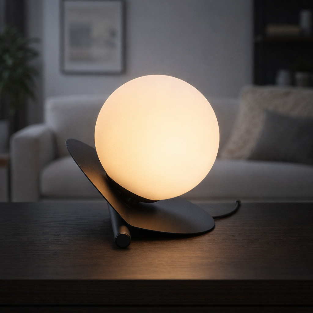 Veioza Jules, 1 x G9, Negru