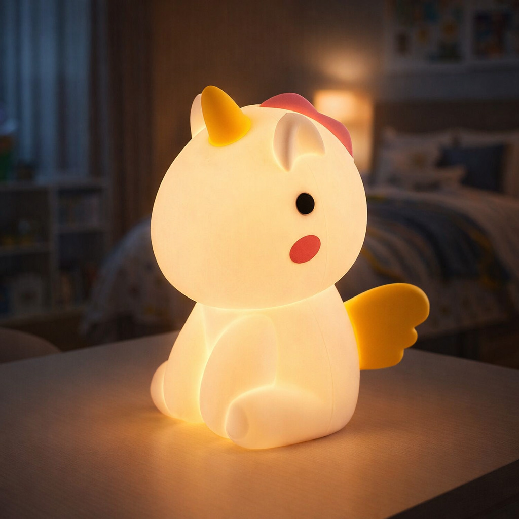 Lampa de veghe Unicorn LED RGB