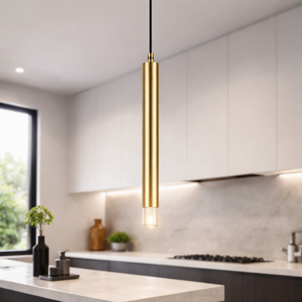 Pendul Ramira, 1 x G9, Auriu