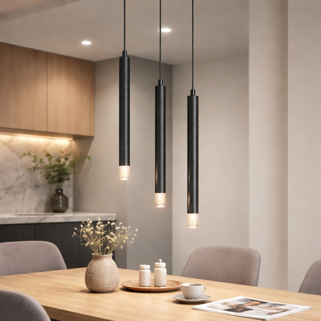 Pendul Ramira, 3 x G9, Negru