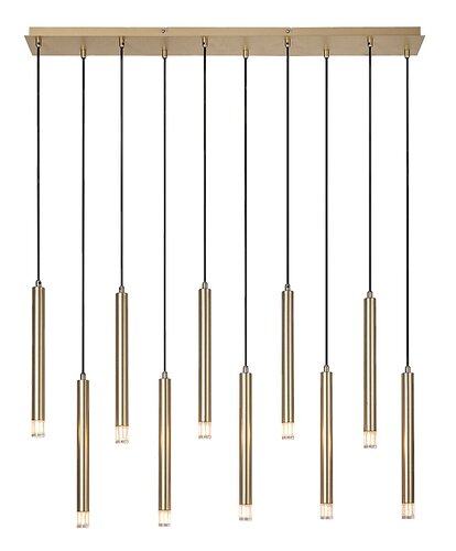 Pendul Ramira, 10 x G9, Auriu