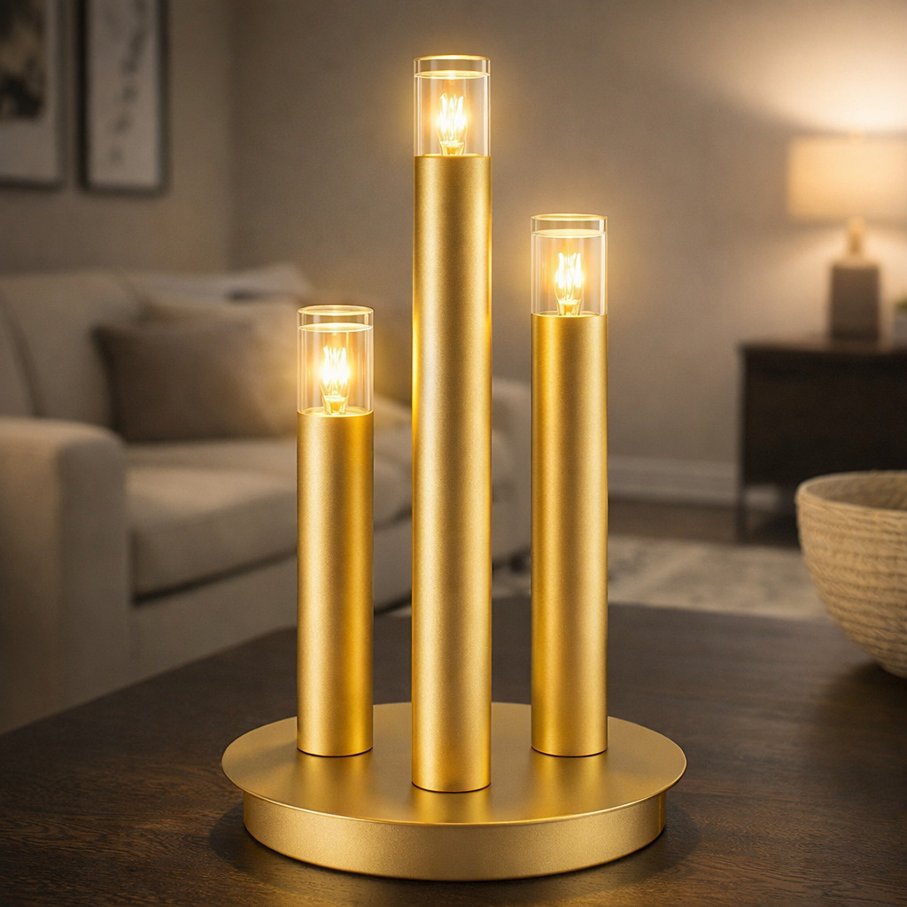 Veioza Ramira, 3 x G9, Auriu