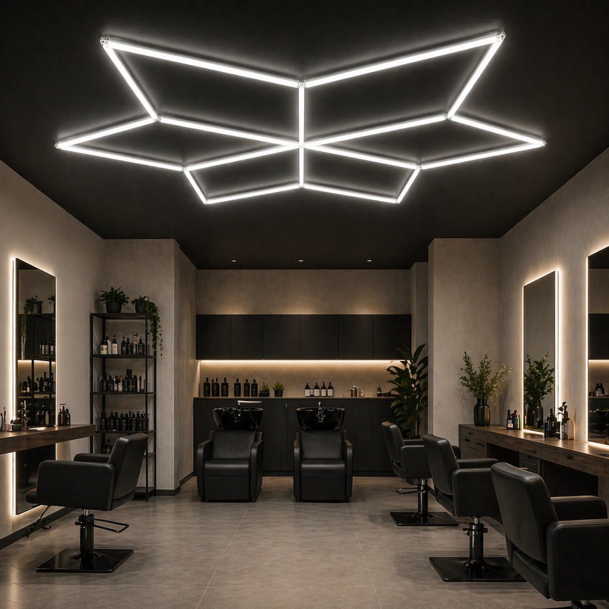 HoneyComb LED - Stea, 6 module, 126W, 162 X 140CM