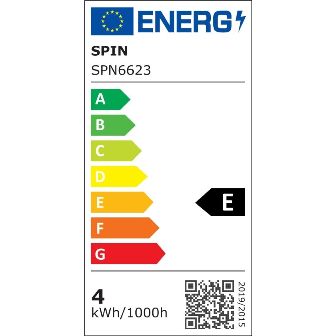 Bec LED filament model G45, 4W, 480lm, E27, lumina neutra (4000K)