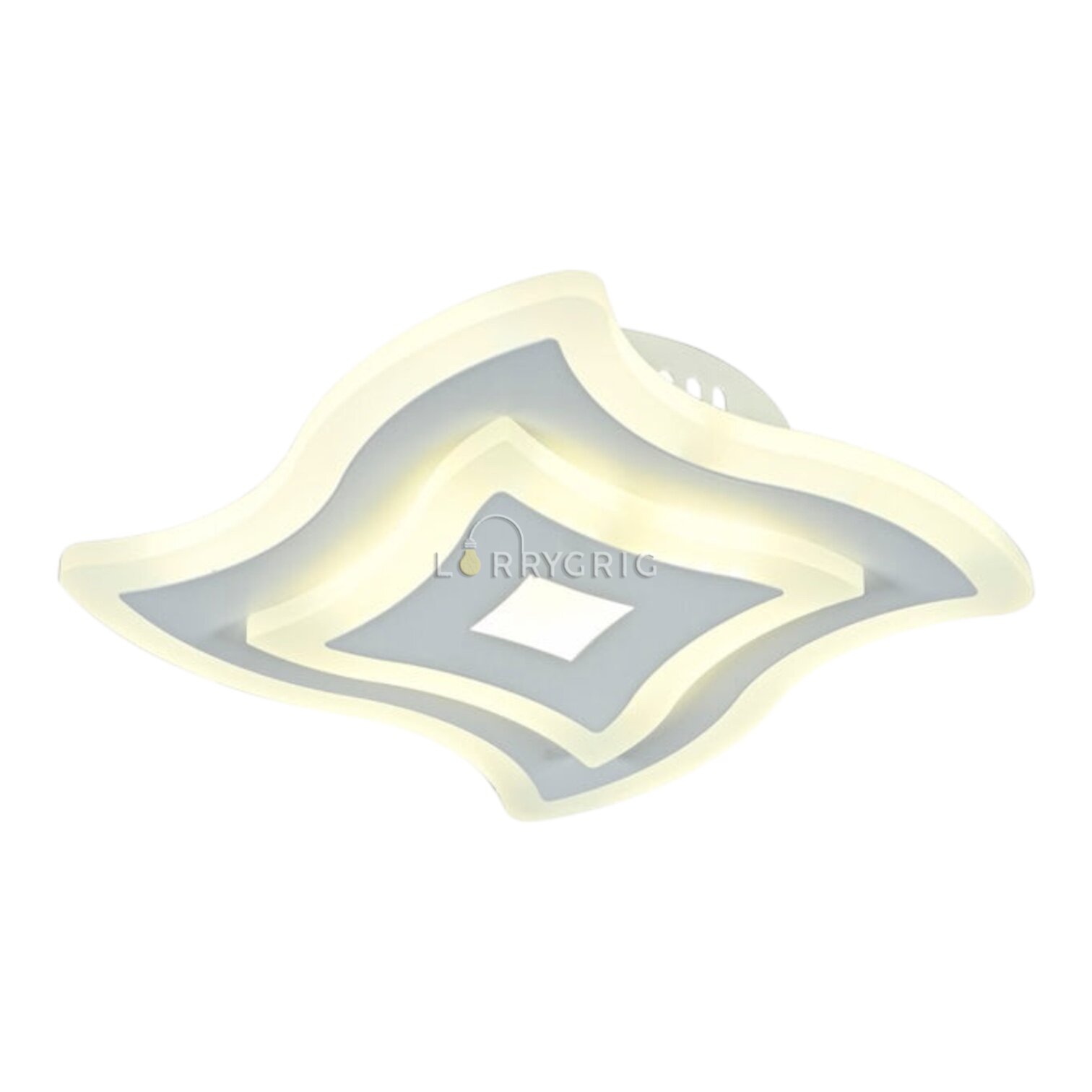 Aplica LED Wavy, 50W, 3 tipuri de lumina, Alb