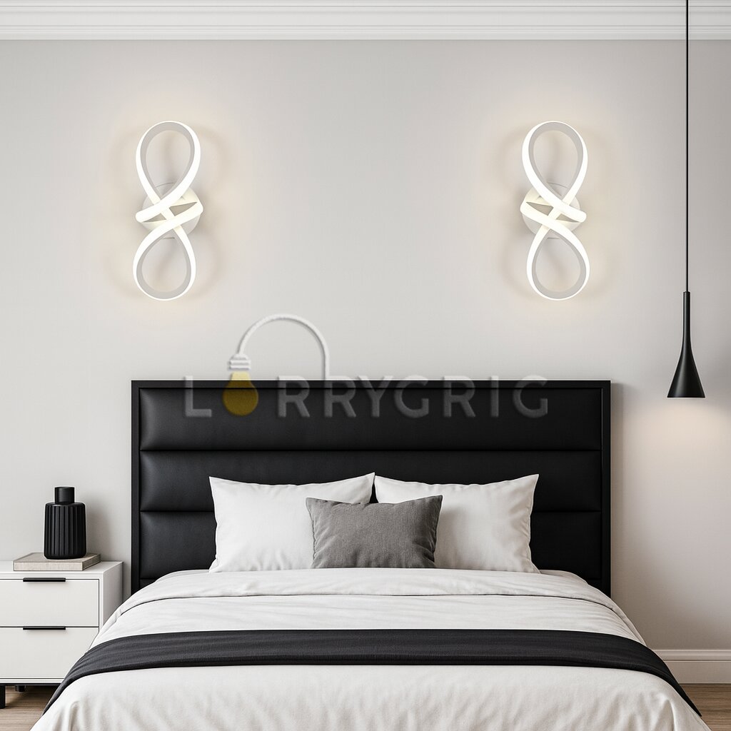 Aplica LED, 20W, 3 tipuri de lumina, Alb