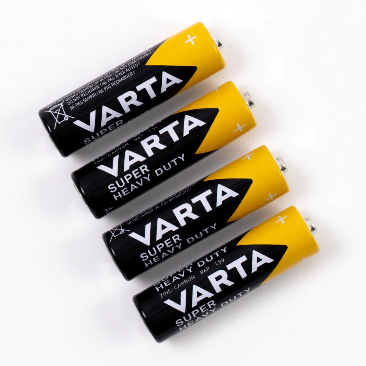 Set 4 Baterii Varta Superlife, zinc - carbon, AA / LR6