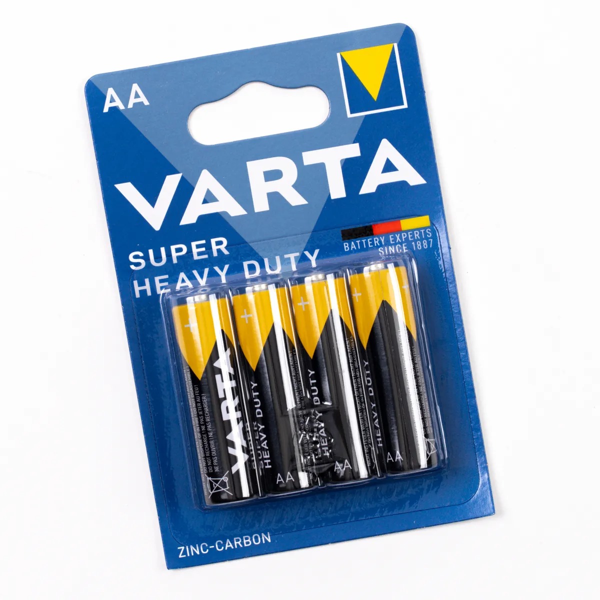 Set 4 Baterii Varta Superlife, zinc - carbon, AA / LR6