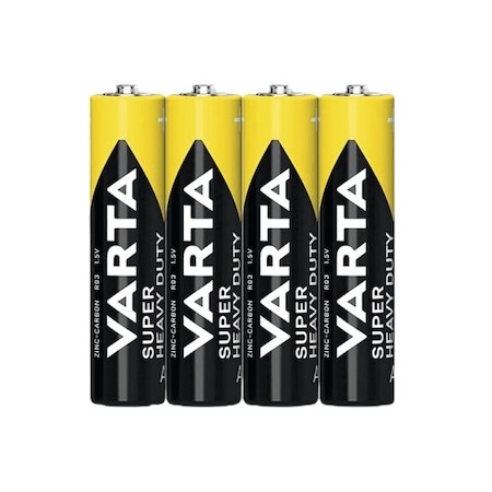 Set 4 Baterii Varta Superlife, zinc - carbon, AAA / LR3