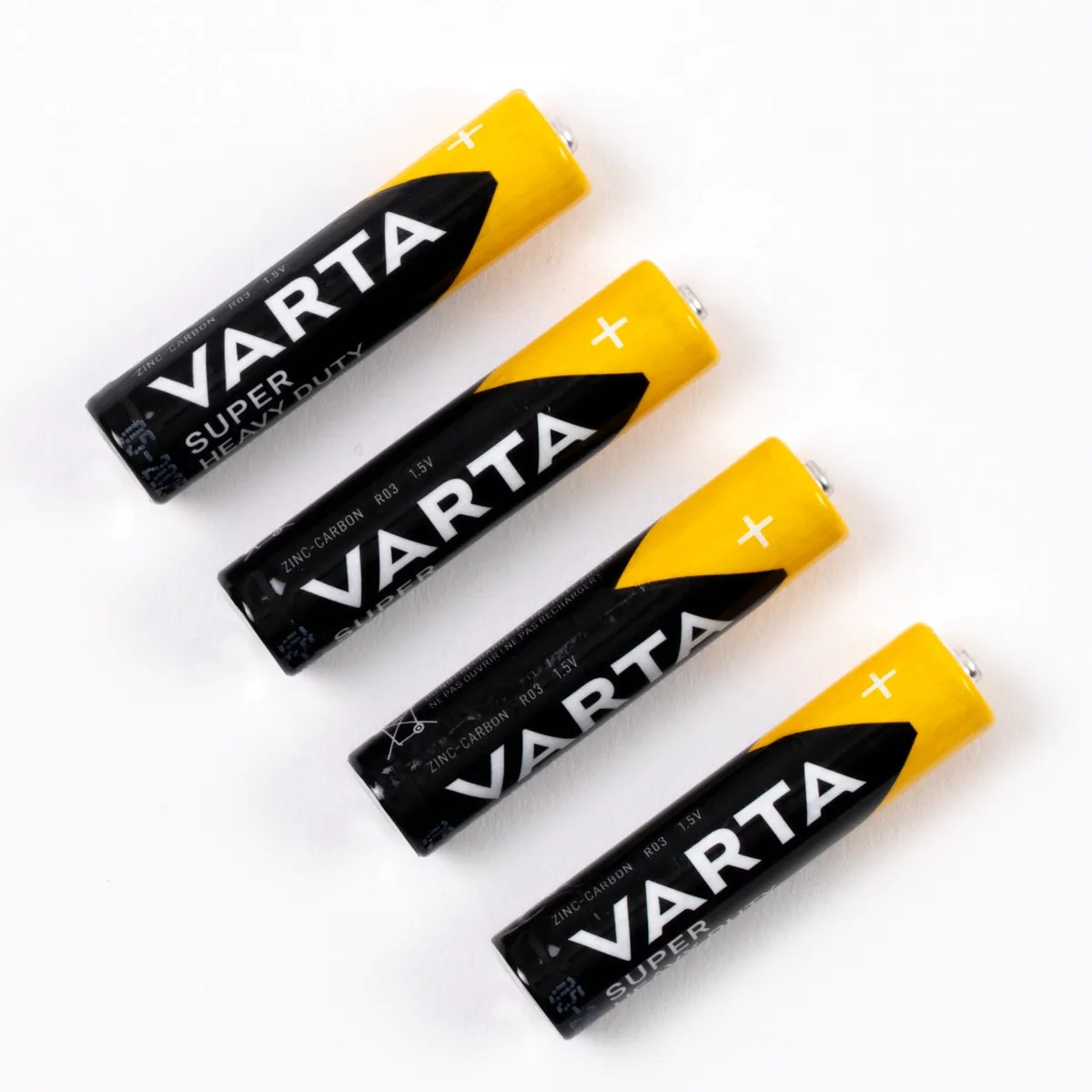 Set 4 Baterii Varta Superlife, zinc - carbon, AAA / LR3