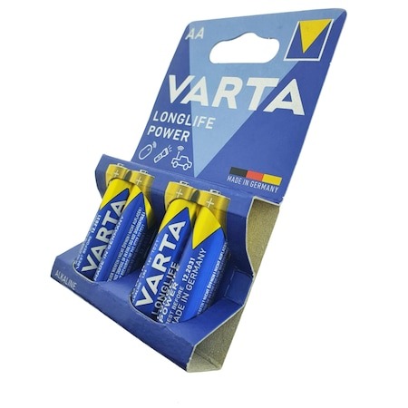 Set 4 Baterii Varta Longlife Power, AA / LR6