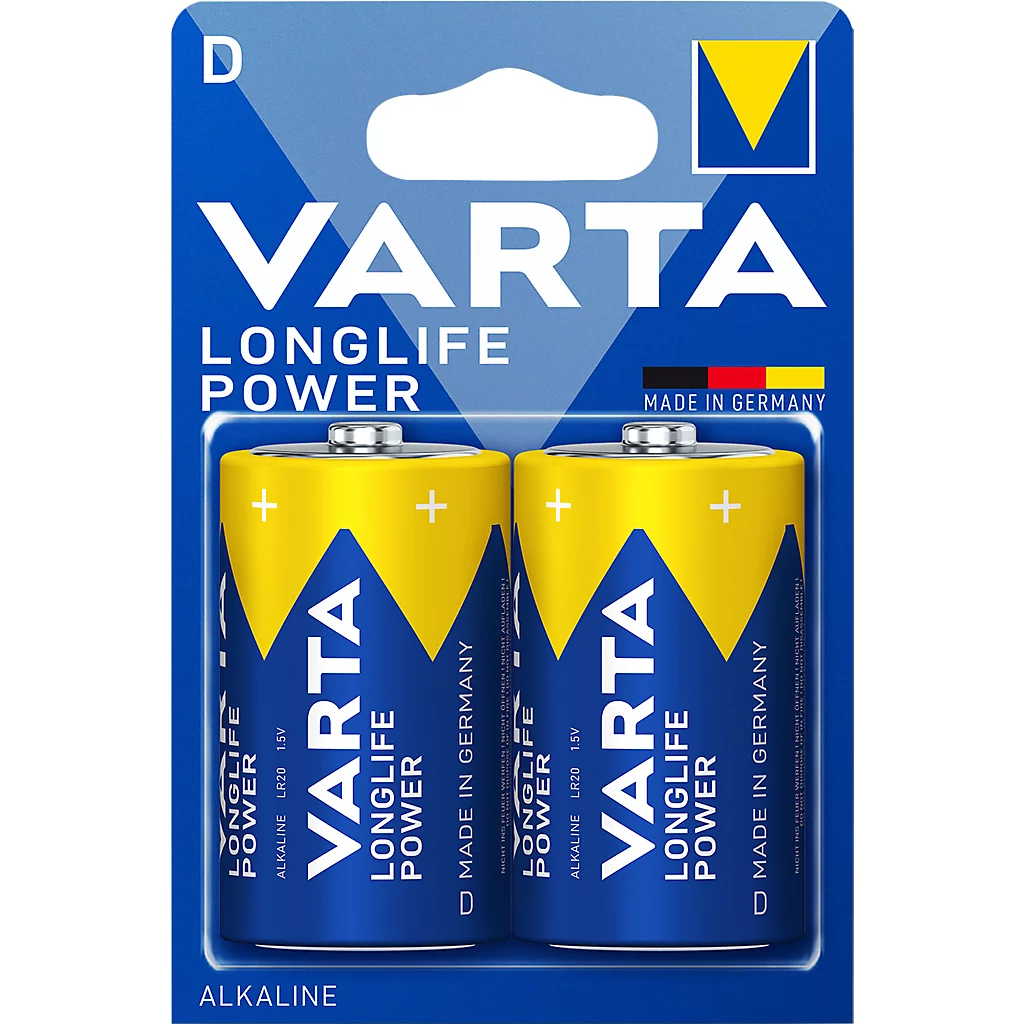 Set 2 Baterii Varta Superlife, D / LR20