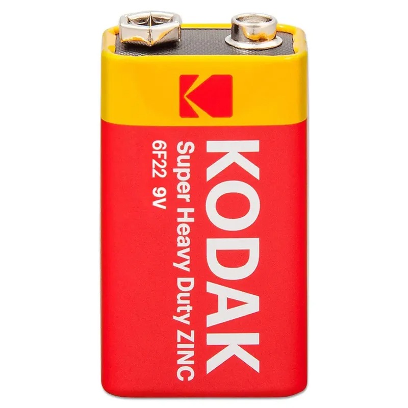 Baterie Kodak, zinc, 9V, 6F22