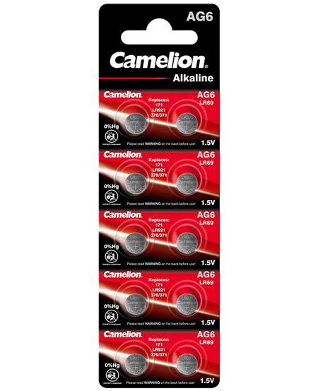 Baterii alcaline Camelion AG6 - blister de 10 buc.