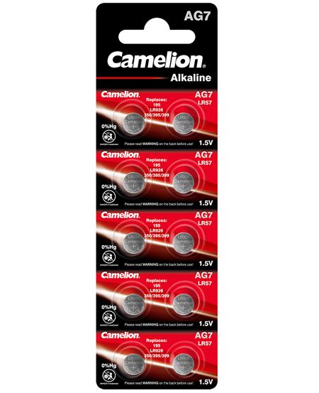 Baterii alcaline Camelion AG7 - blister de 10 buc.