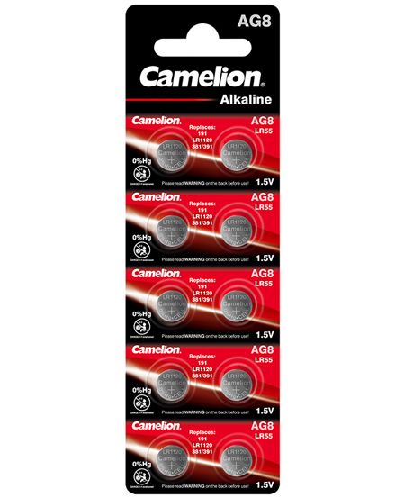 Baterii alcaline Camelion AG8 - blister de 10 buc.