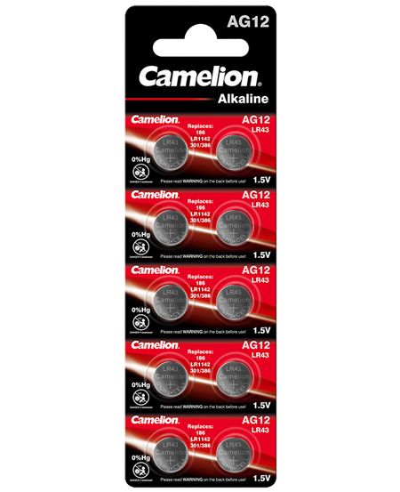 Baterii alcaline Camelion AG12 - blister de 10 buc.