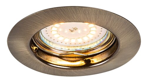 Spot Lite, 1 x GU10, bronz, IP44/IP40