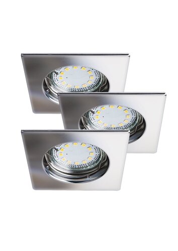 Spot Lite, 1 x GU10, crom satin, IP44/IP40