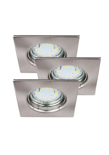 Spot Lite, 1 x GU10, crom satin, IP44/IP40