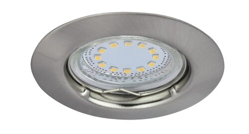 Spot Lite, 1 x GU10, crom satin, IP44/IP40