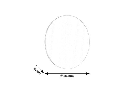 Aplica Marlon LED, 8W, 640lm, lumina calda (3000K)