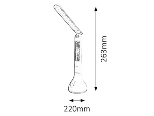 Lampa de birou Justin LED, 4W, 253lm, lumina neutra (4000K)