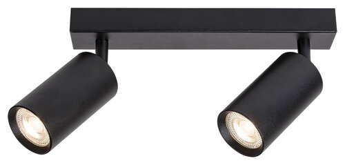 Spot Solo, 2 x GU10, negru