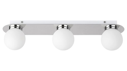 Plafoniera Becca, 3 x G9, crom, IP44
