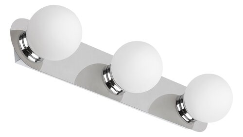 Plafoniera Becca, 3 x G9, crom, IP44