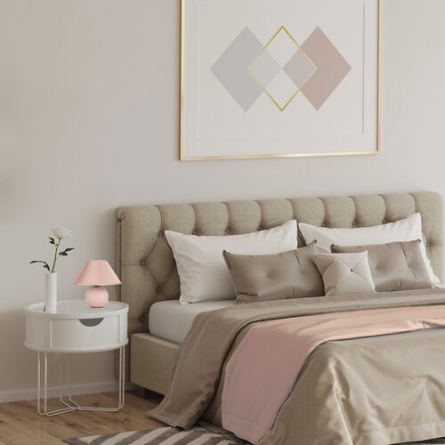 Veioza Ariel, 1 x E14, trandafiriu