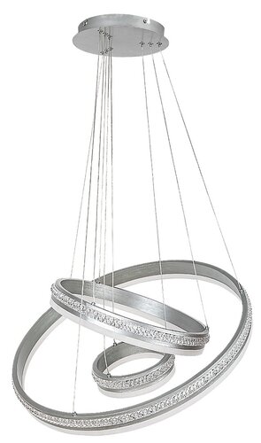 Pendul LED Avalon, 75W, lumina neutra (4000K), Argintiu