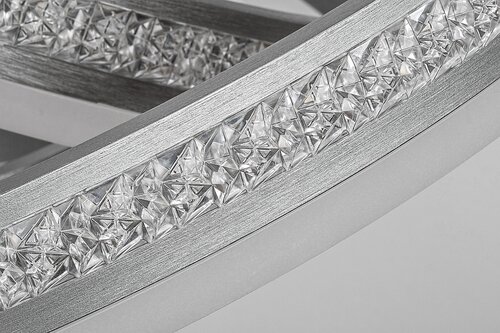 Pendul LED Avalon, 75W, lumina neutra (4000K), Argintiu