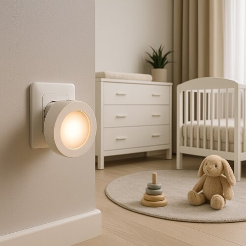 Lampa Pumpkin LED, 0.5W, lumina calda (3000K), Alb