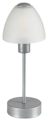 Lampa de masa Lydia, 1 x E14, argintiu