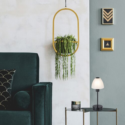 Lampa de masa Lydia, 1 x E14, negru mat