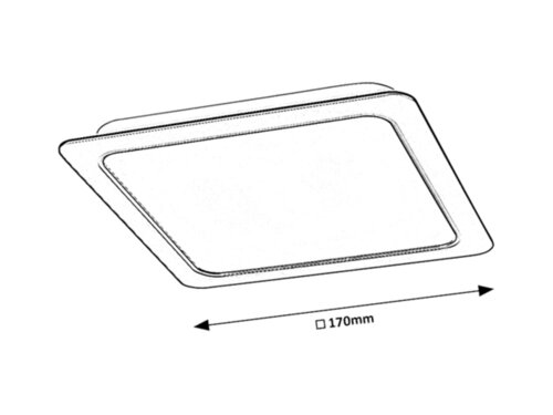 Spot Shaun LED, 17W, 1500lm, lumina neutra (4000K), IP20