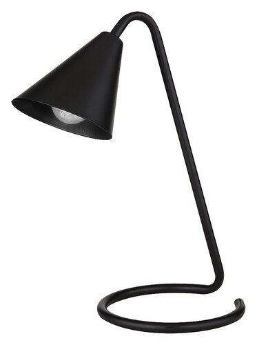 Lampa de birou Monty, 1 x E14, negru