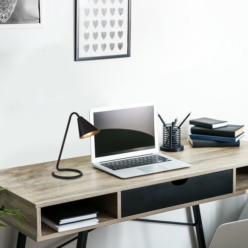 Lampa de birou Monty, 1 x E14, negru